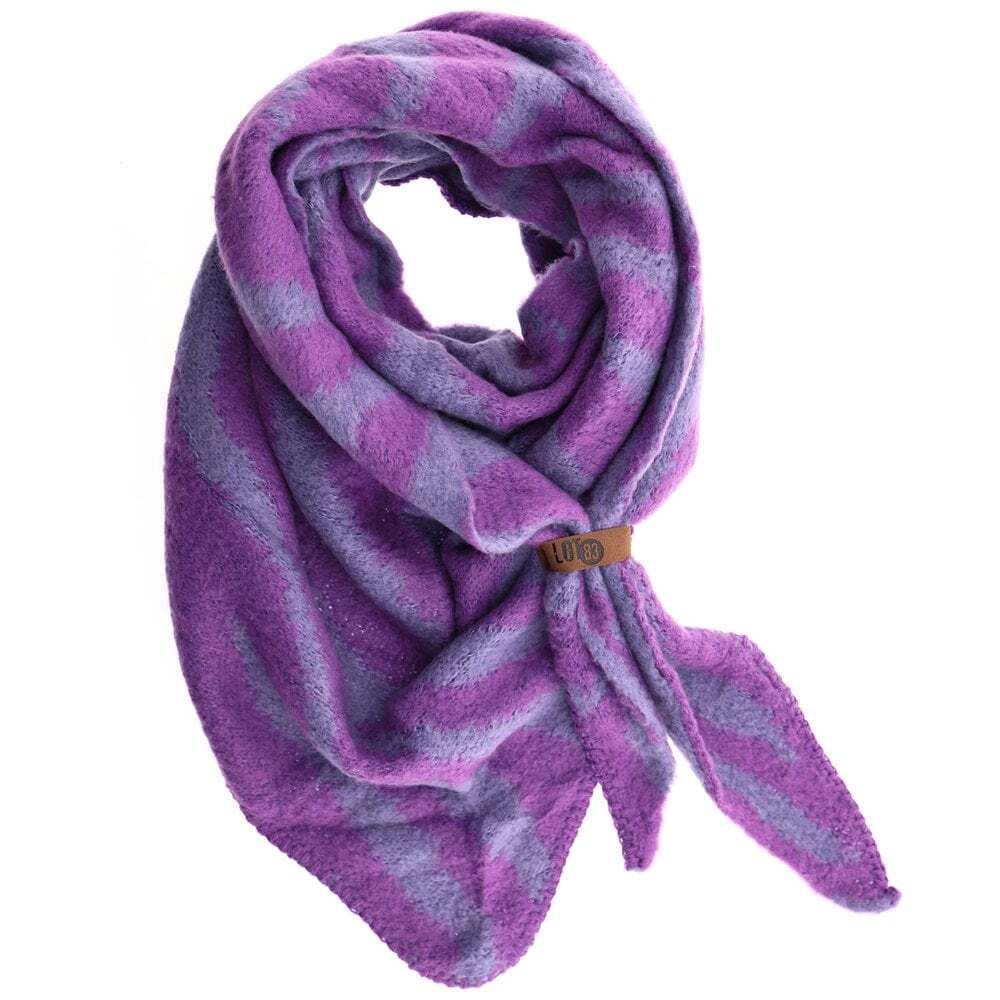 Lot83 sjaal Nina zebra Lila