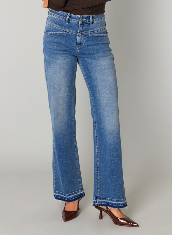 Yest Broek Cristina f5 - Vintage Wash Denim, W46 L32