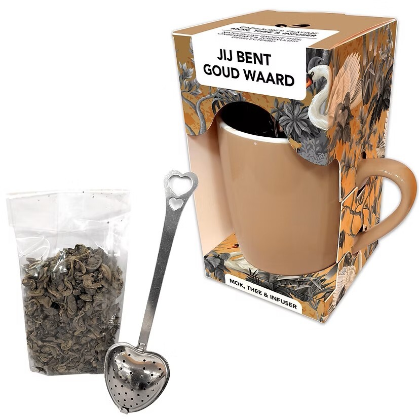 Theemok Set – Jij bent goud waard