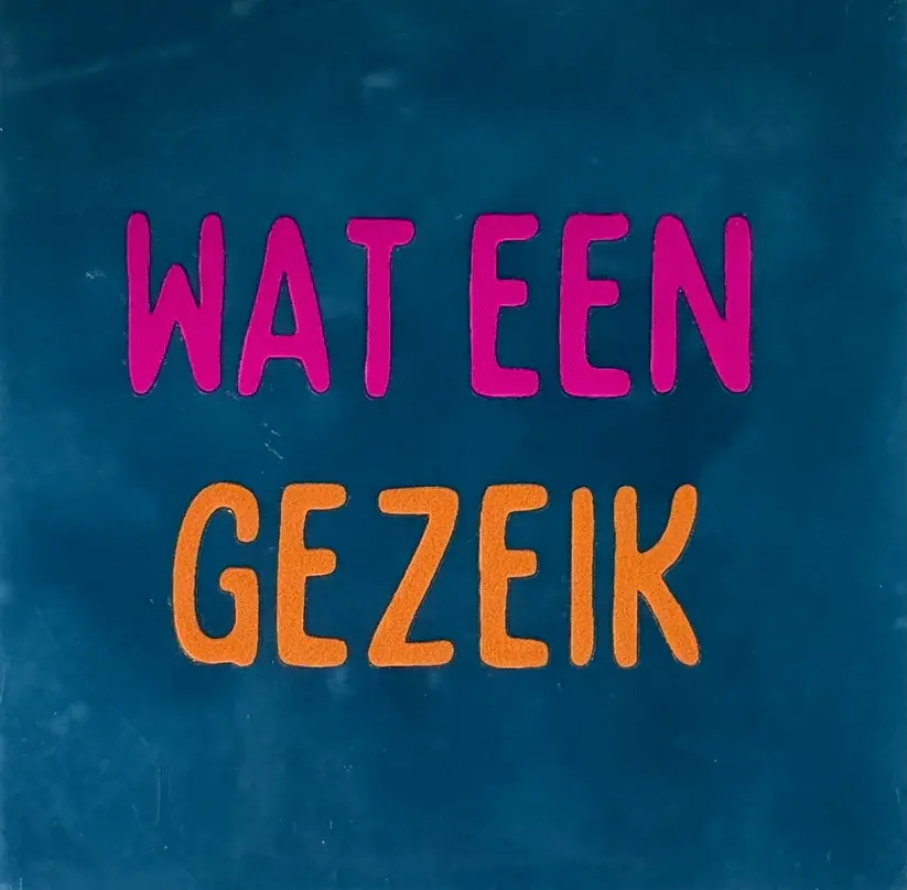 Tegeltje Wat een gezeik.. blauw