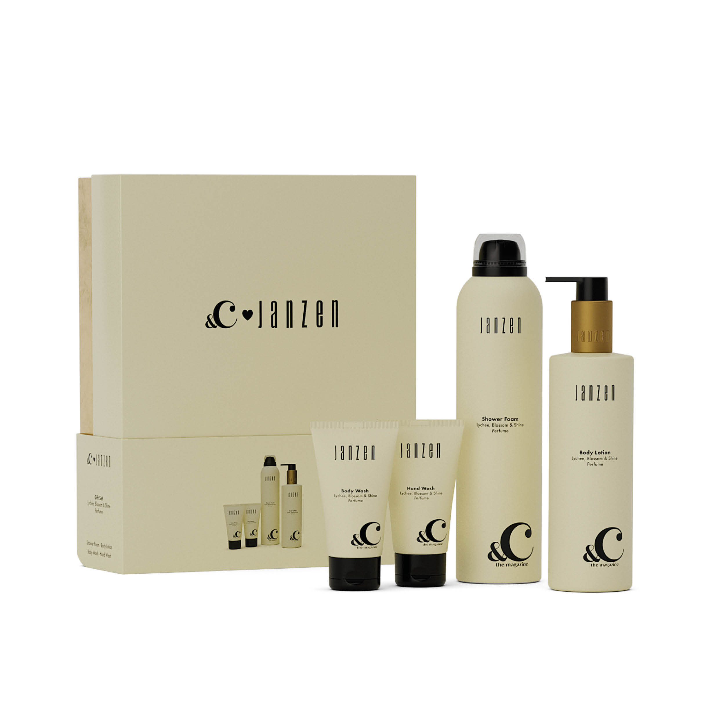 Janzen Gift Set &C Lychee Blossom & Shine