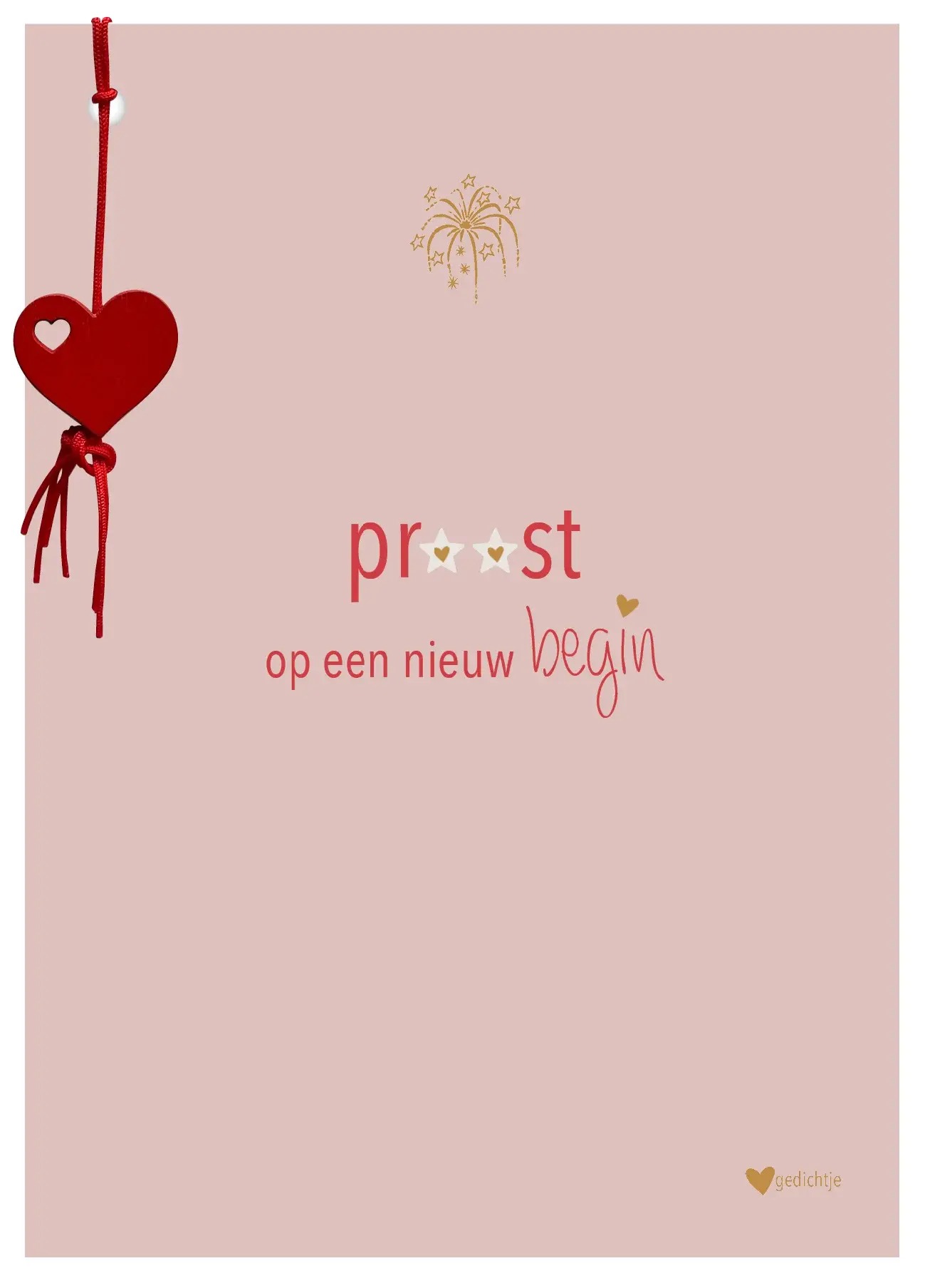 Proost op een nieuw begin