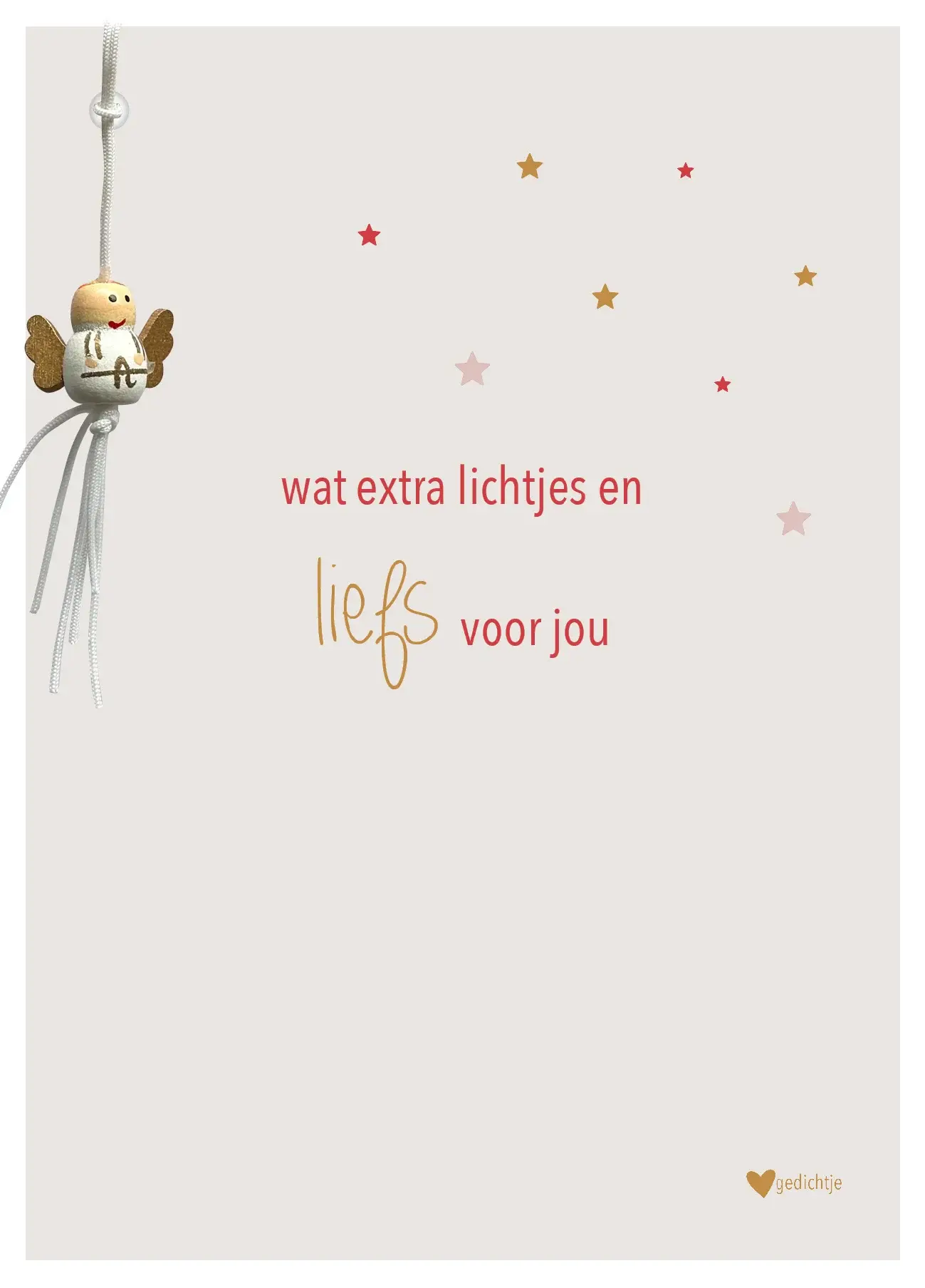 Wat extra lichtjes en liefs voor jou