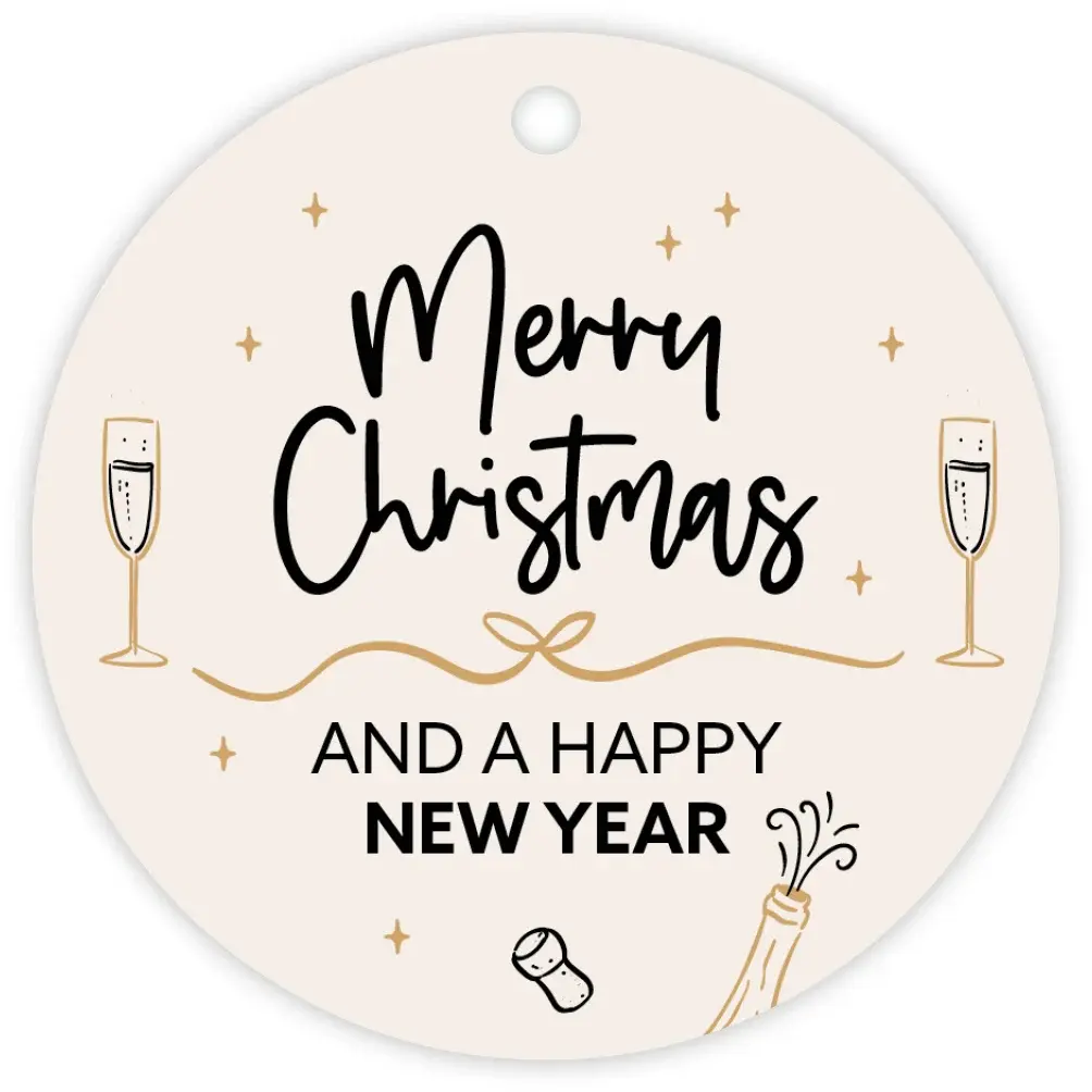 Kadolabel. Merry Christmas