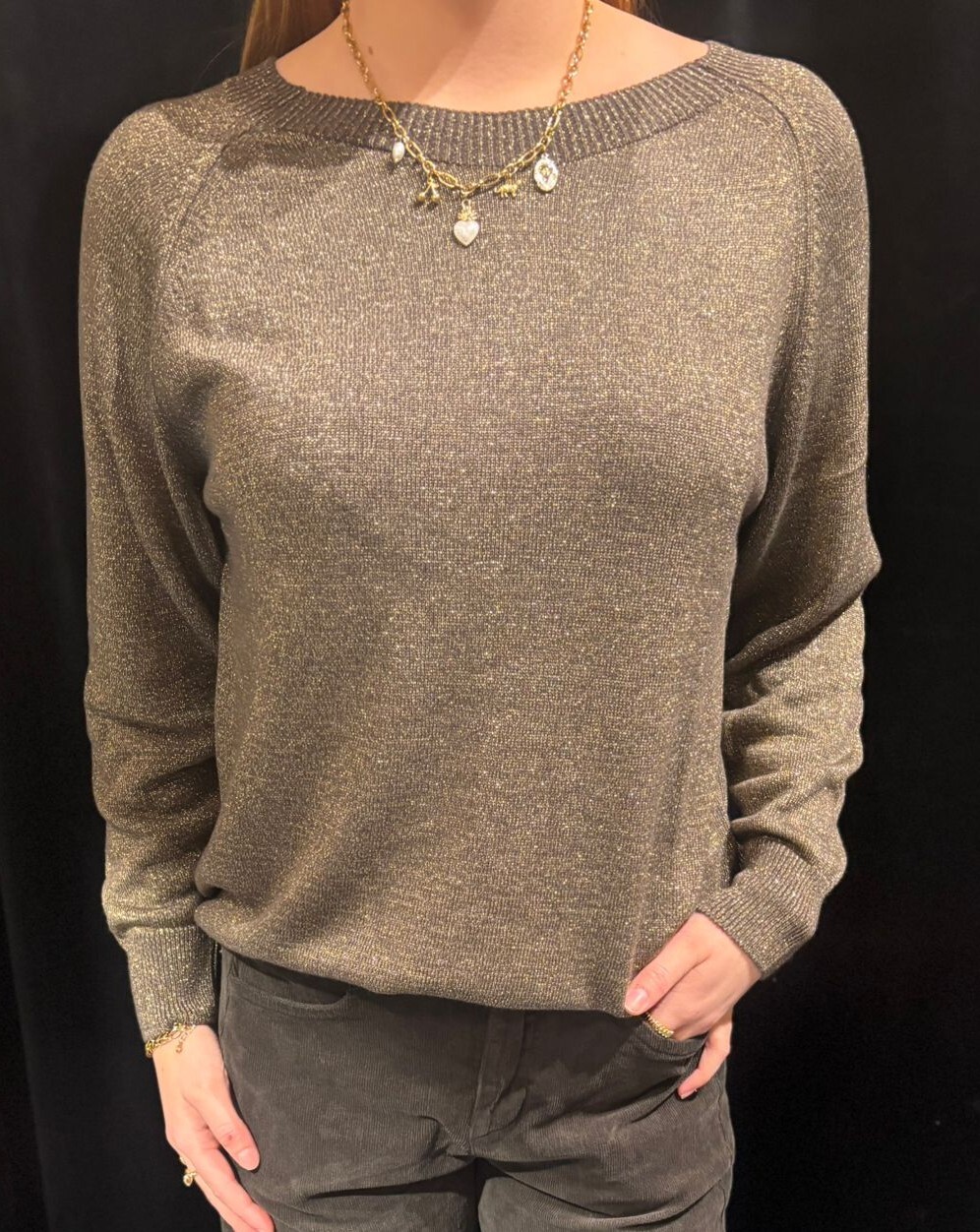 iz naiz 2049 top dark gold