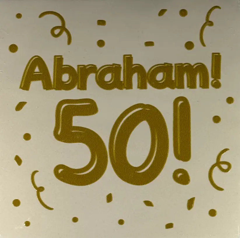 Tegeltje Abraham creme