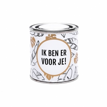 Snoepblikje Ik ben er voor je