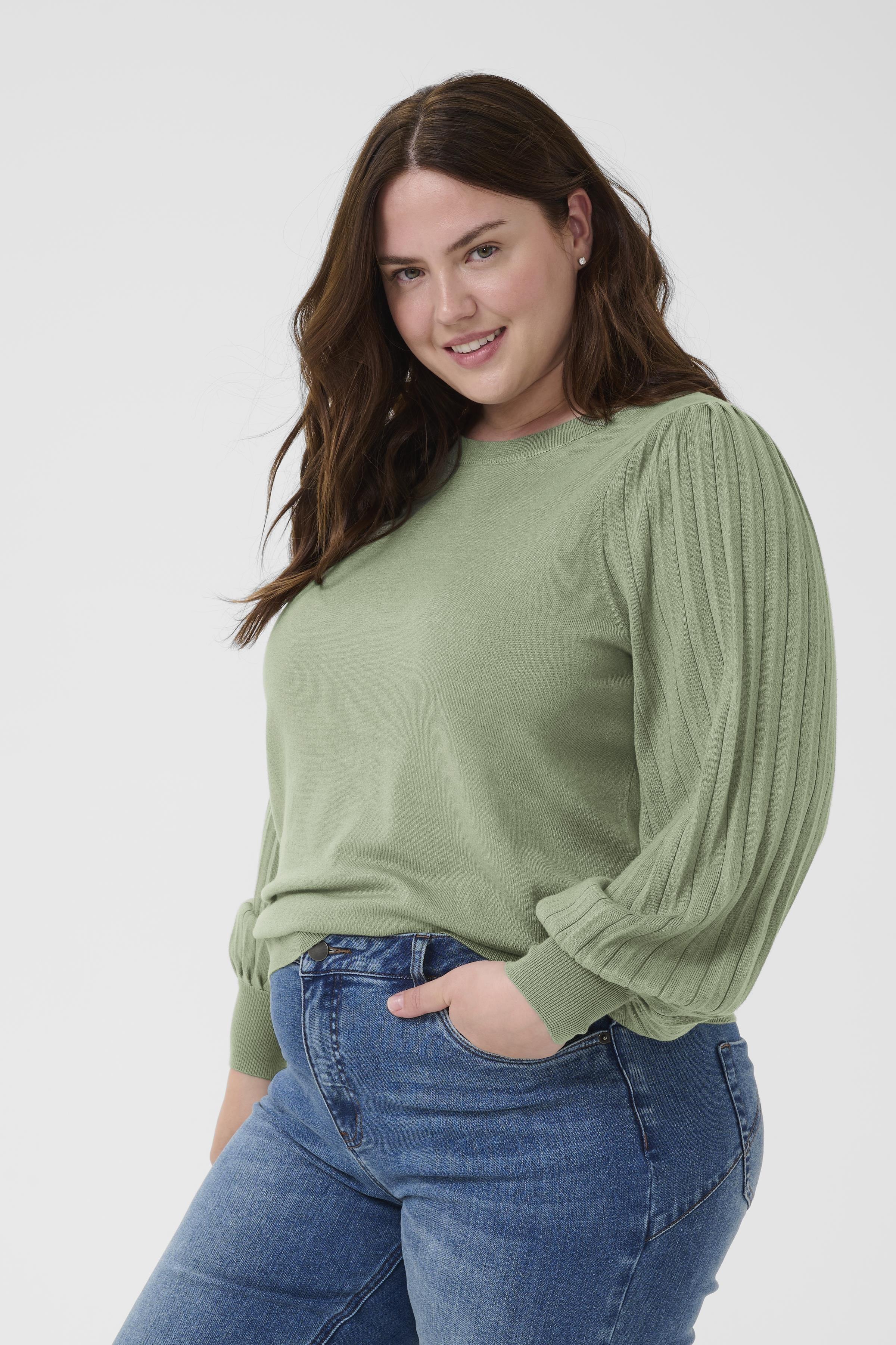 KCloni Knit Pullover s6 - Sea Spray, M=46/48