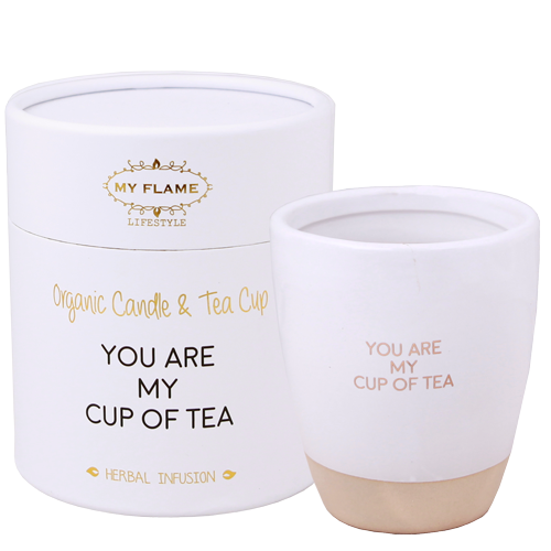 SOJAKAARS IN THEEKOP - YOU ARE MY CUP OF TEA - HERBAL INFUSION