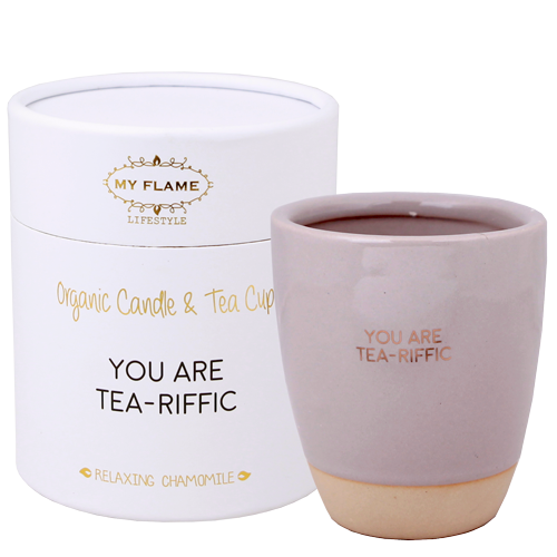 SOJAKAARS IN THEEKOP - YOU ARE TEA-RIFFIC - RELAXING CHAMOMILE