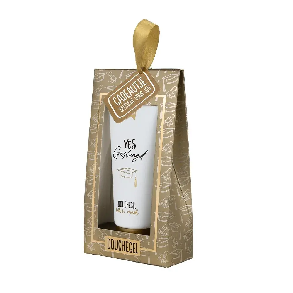Douchegel in cadeauverpakking – Geslaagd
