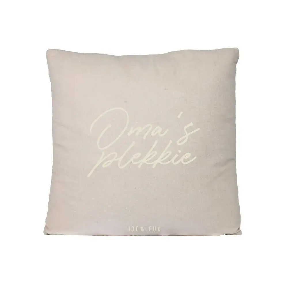 Sierkussen – Oma’s plekkie