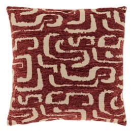 Kussen Liam 45x45cm marsala