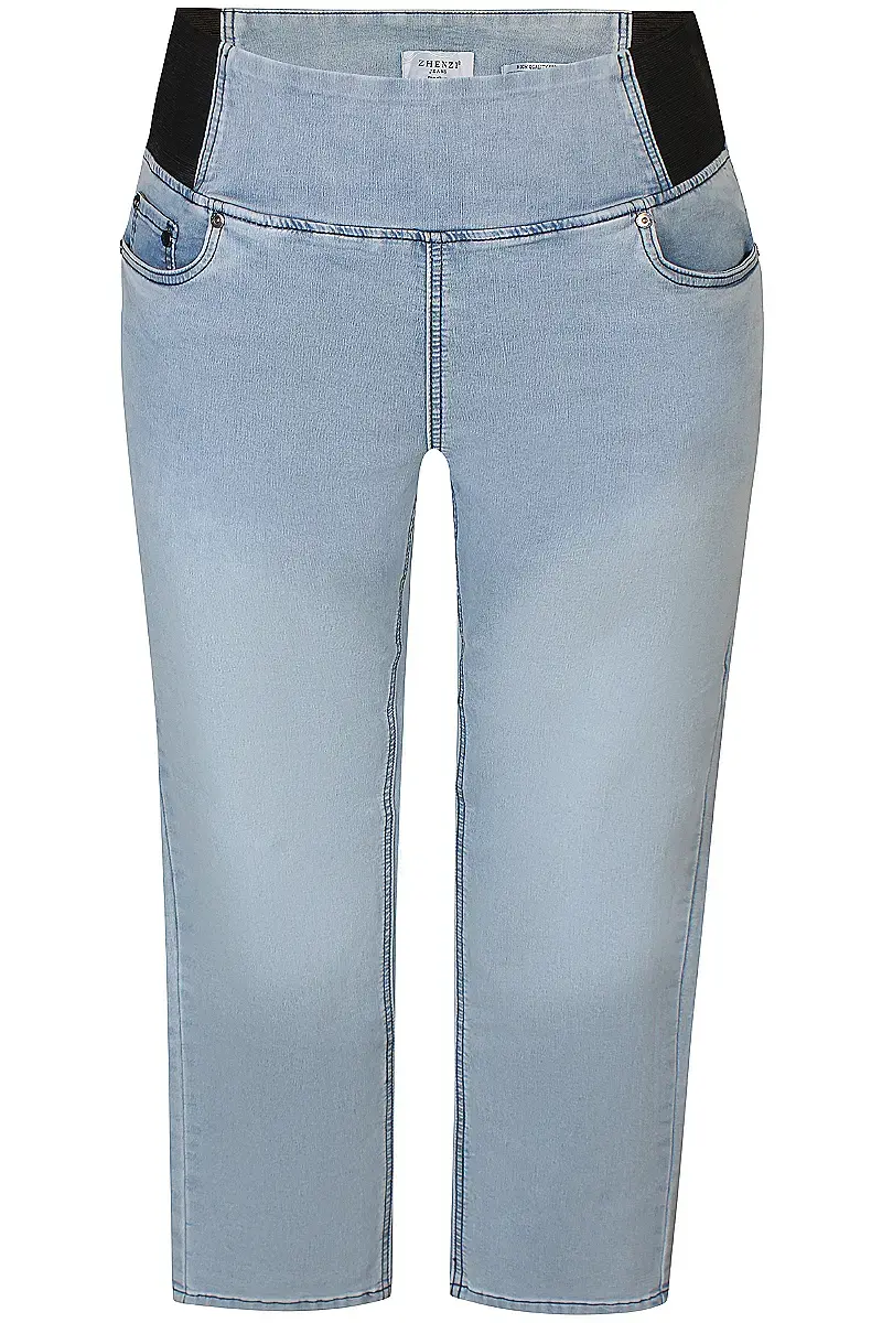 Zh- Grove 05-Pants - Coral sea light blue denim, XL=54