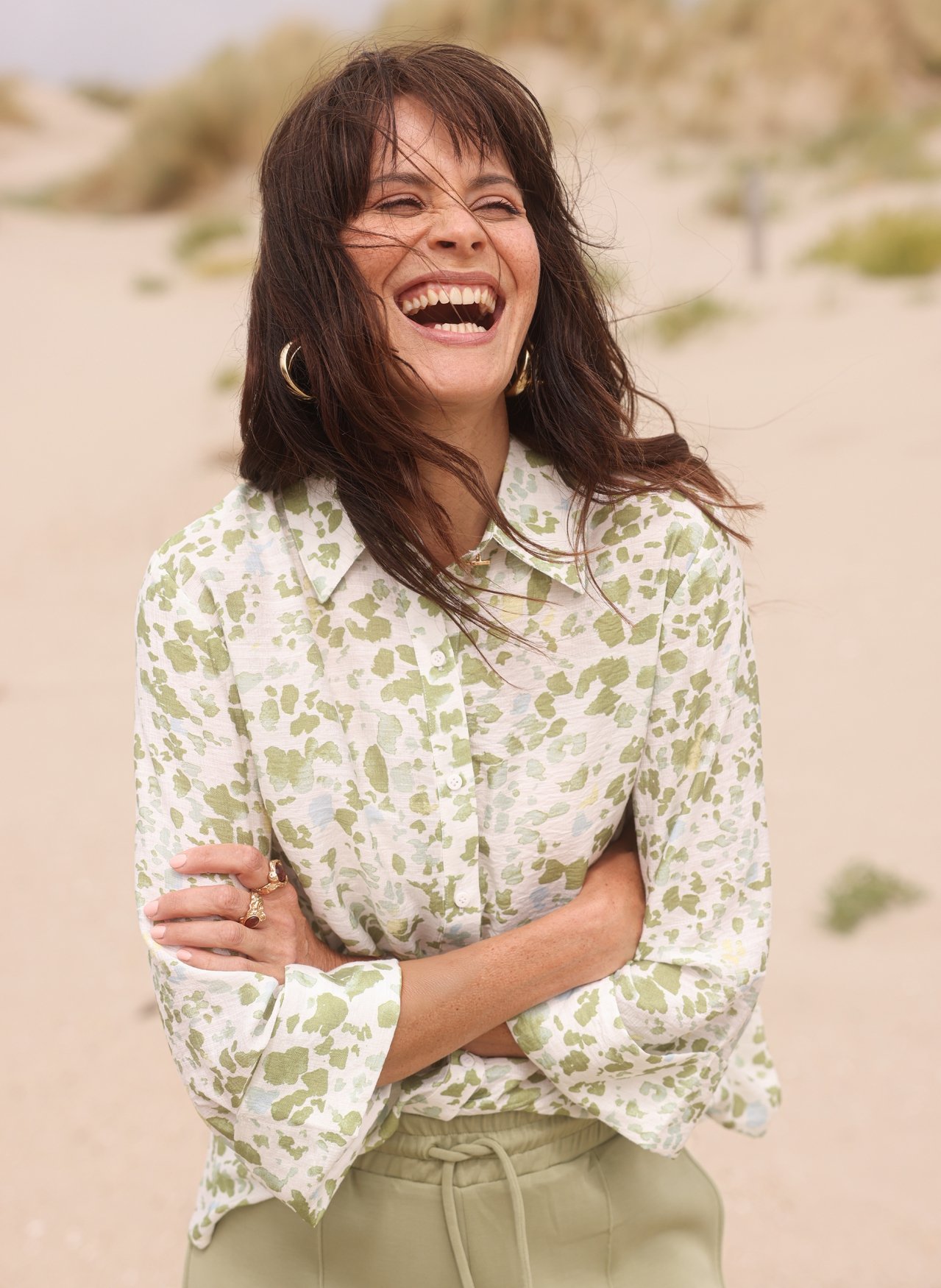 Yest Karina z6 - Pastel Green/Multi C, 38