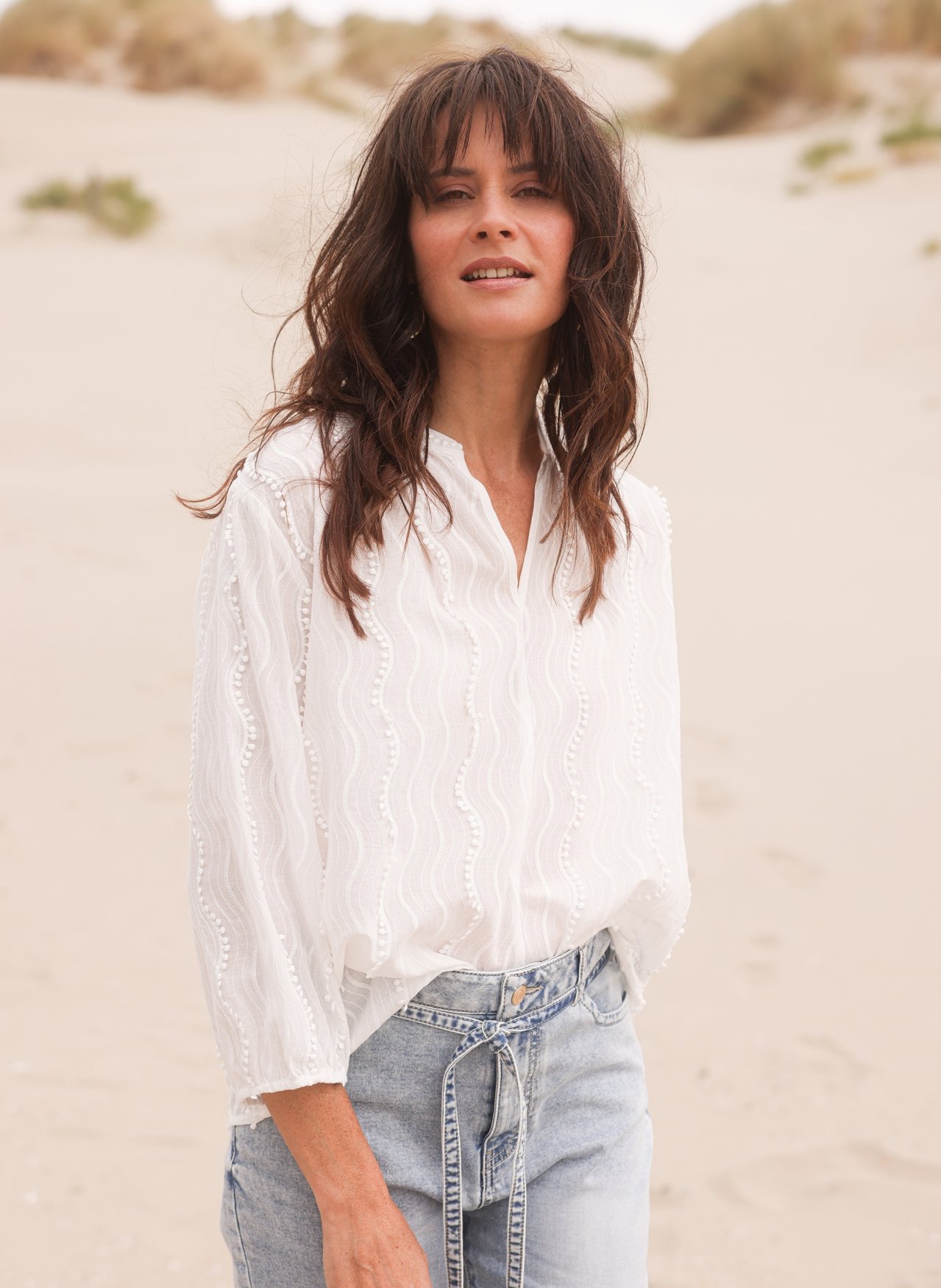 Yest Kelis blouse z6 - Off white, 38