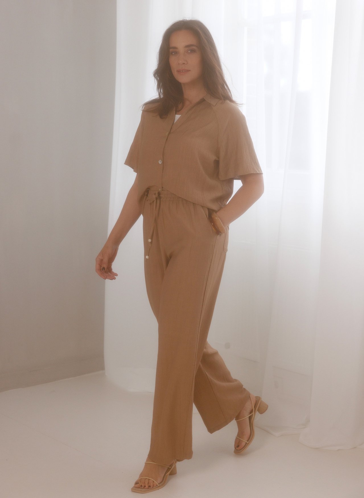 Yest Martha broek hz6 - Summer Taupe, 40