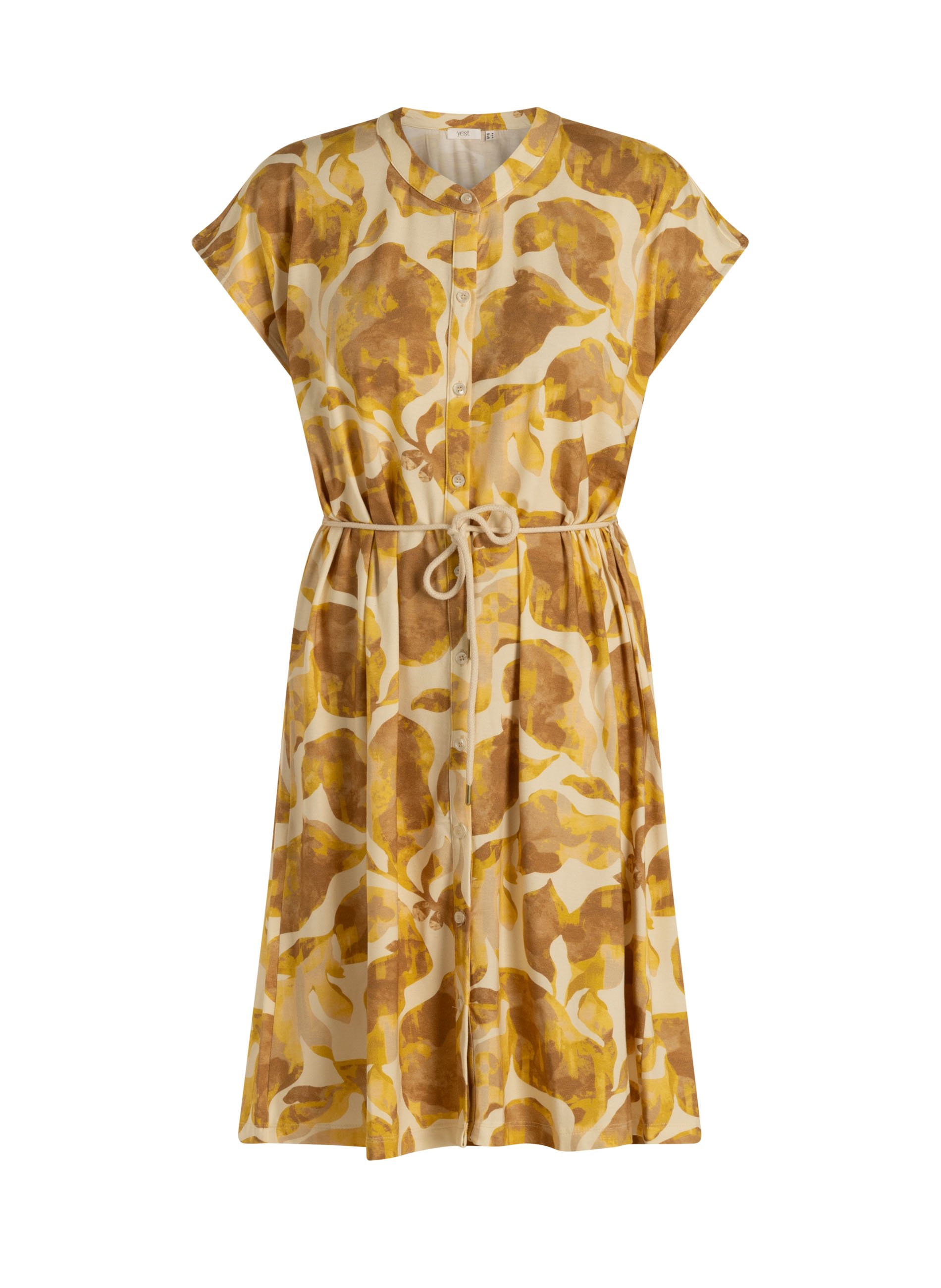 Yest Mathilde jurk hz6 - Raffia/Multi Colour, 38