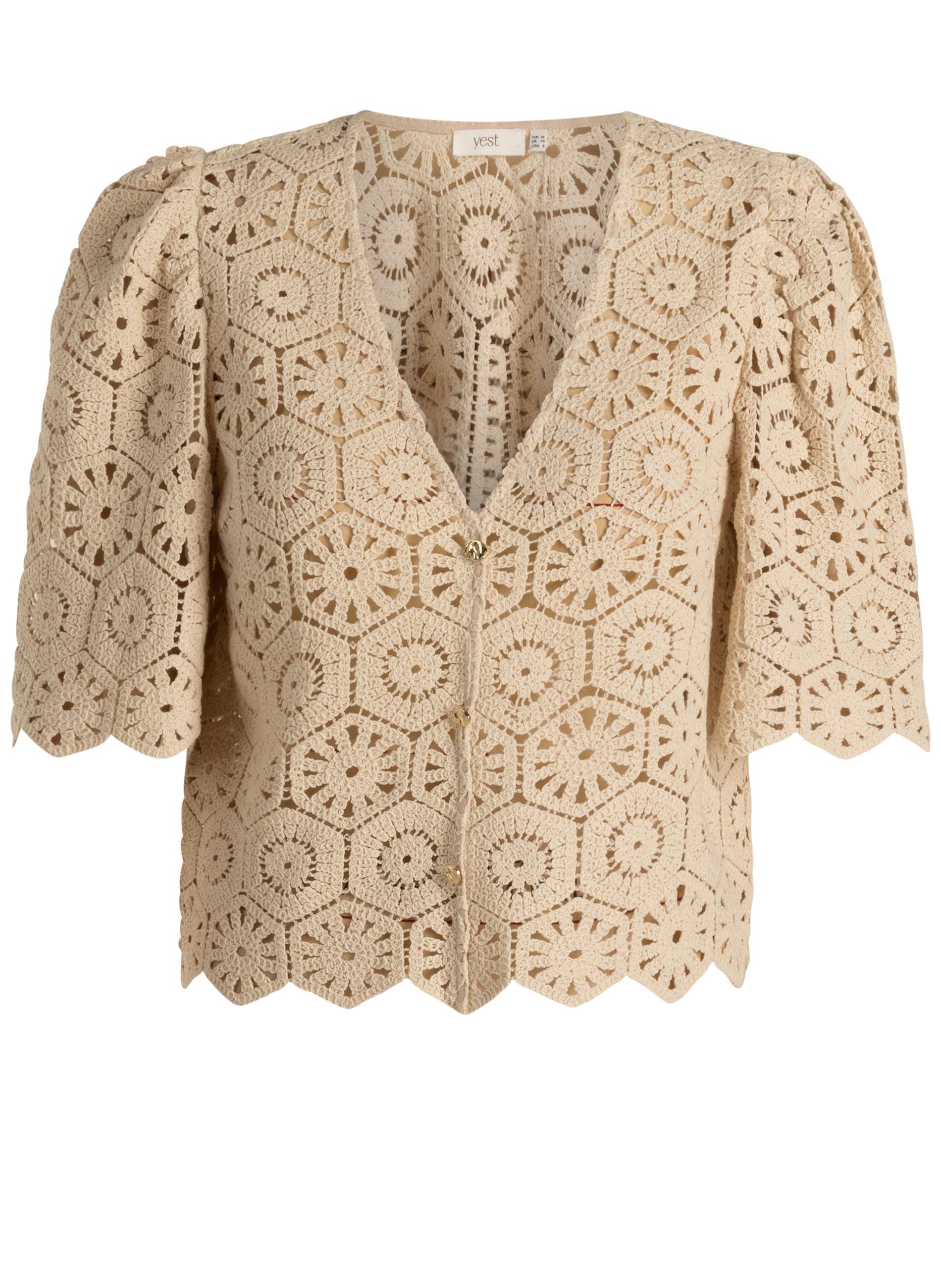 Yest Mayra top hz6 - Cream, 42