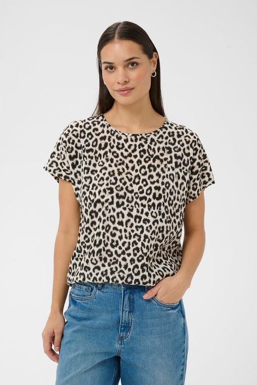 KAvilia Amber Top s6 - Chalk/Oak/Black Animal, 40