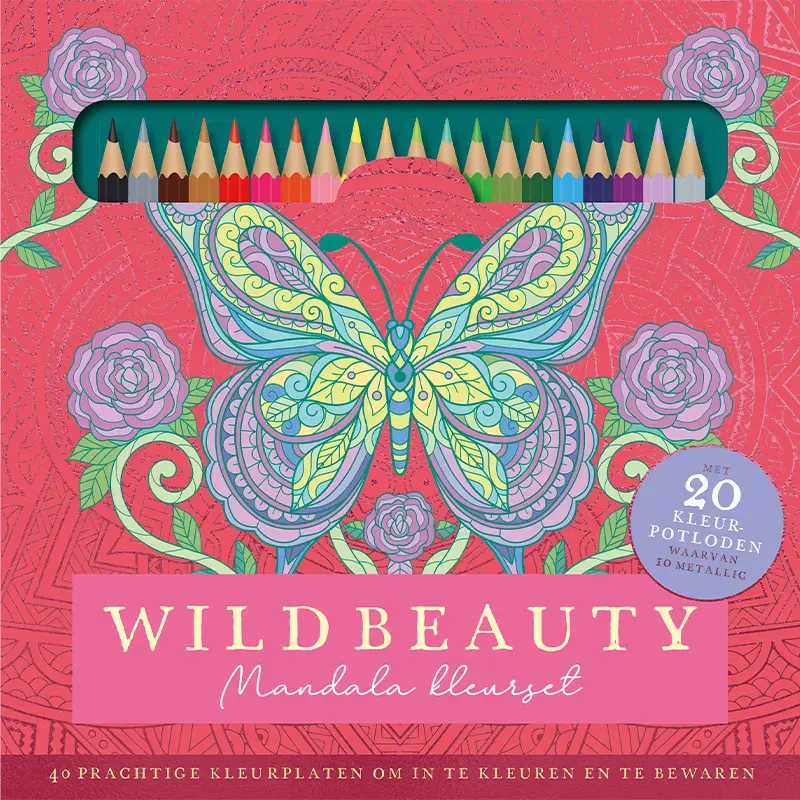Wild beauty - mandala kleurset