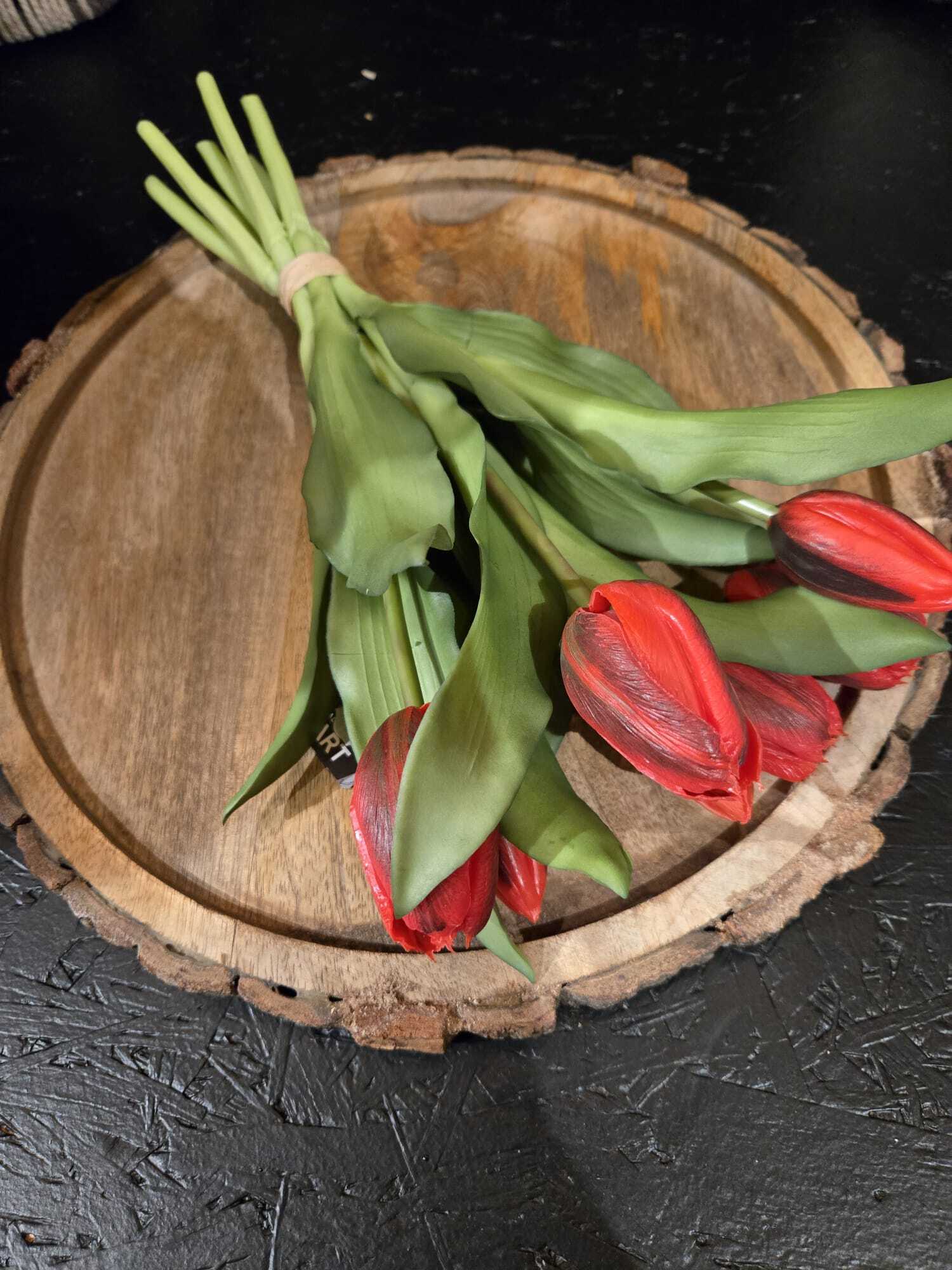 96952 3 tulp eliza 31 cm red