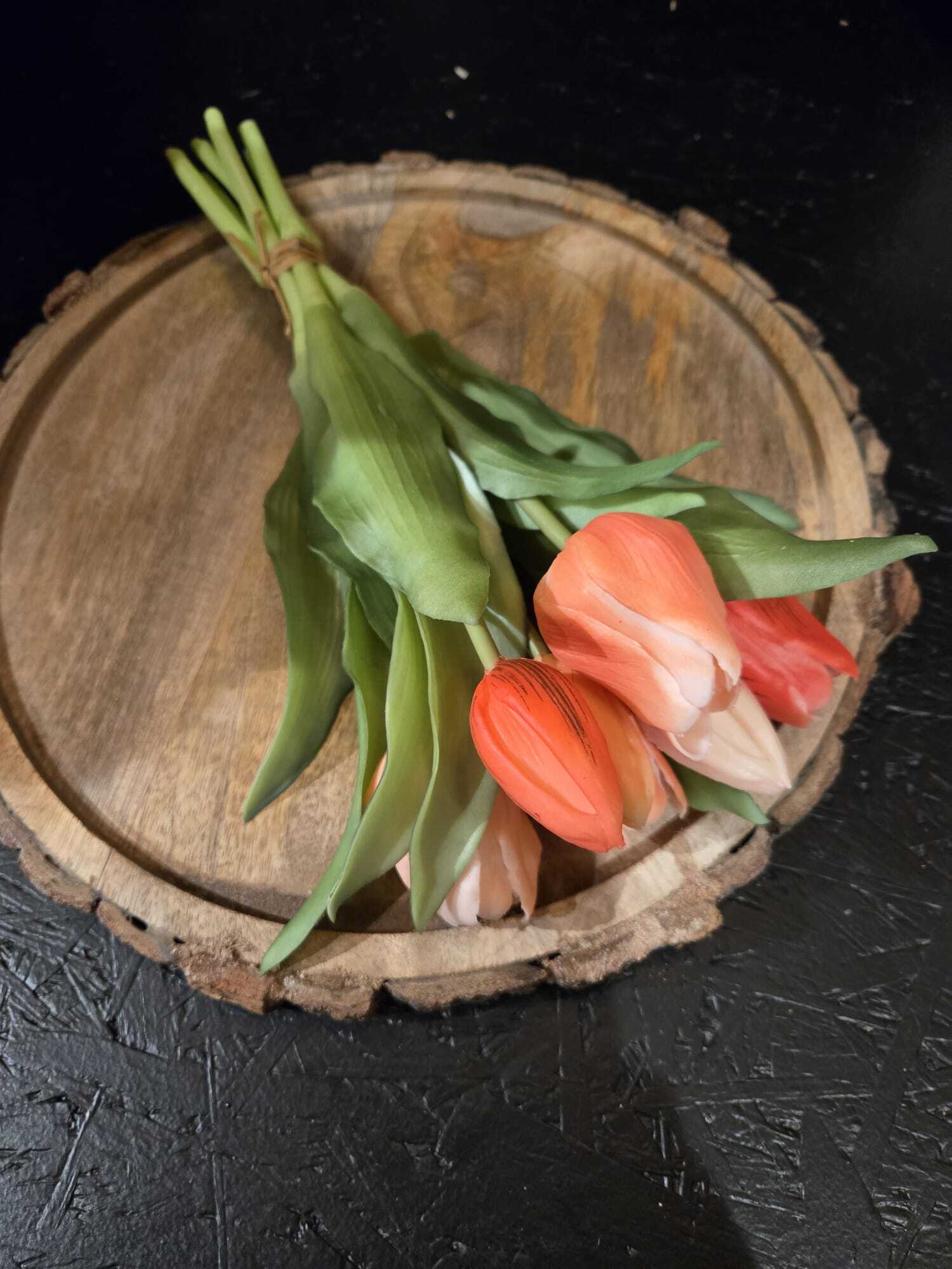 9329248 tulp noah coral peach 31 cm