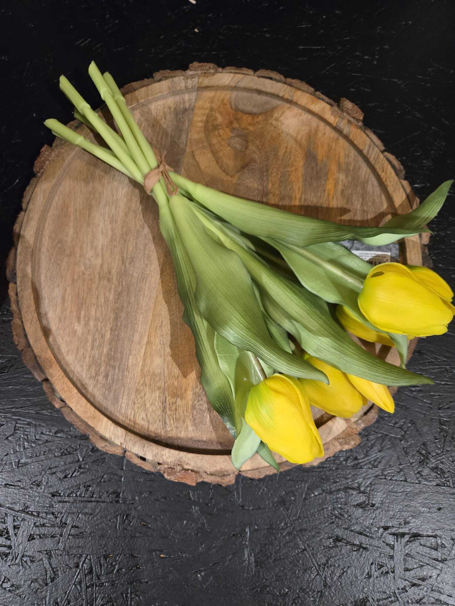 93292 2 tulp yellow 31 cm