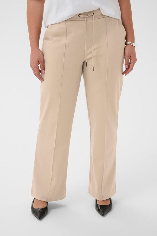 Kaffe curve KCjenna Straight Pants s6 - Feather Gray, L