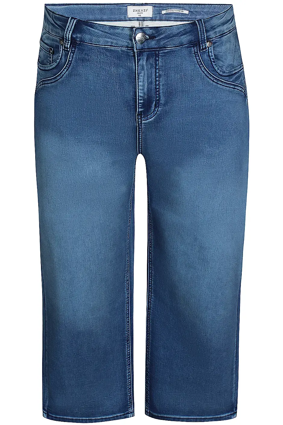 Zhenzi Zh-Salsa 160-Salsa Fit Pants s6 - June Blue Denim Wash, 50