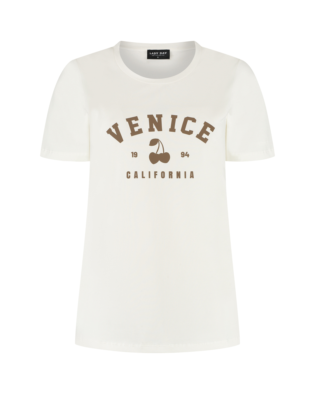 Lady day Cherry shirt 2s6 - Simple white, M