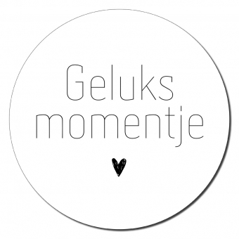 Muurcirkel geluksmomentje