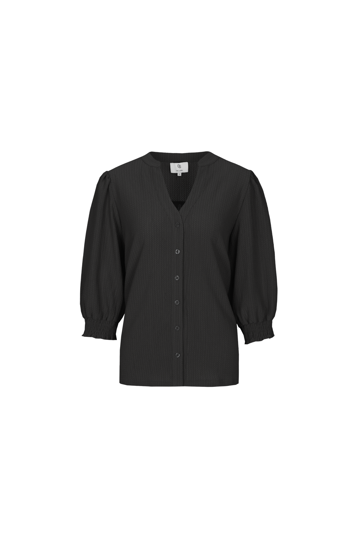 c&s Laila blouse z6 - Black, M