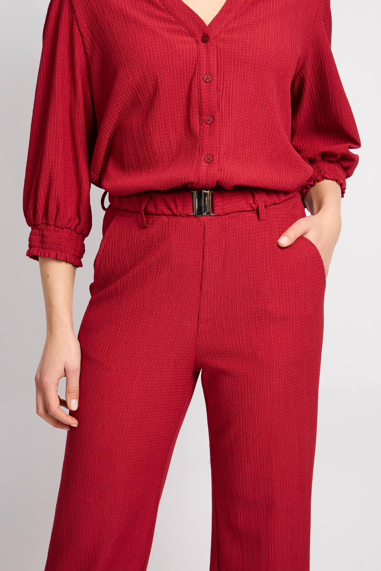 c&s Presem pants z6 - Karanda Red, XXL