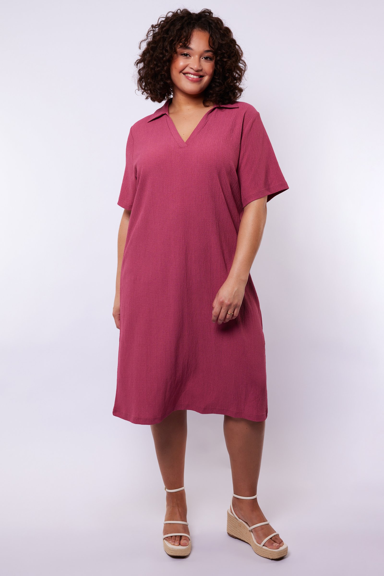 Exxcellent Briar dress z6 - Grape, 42
