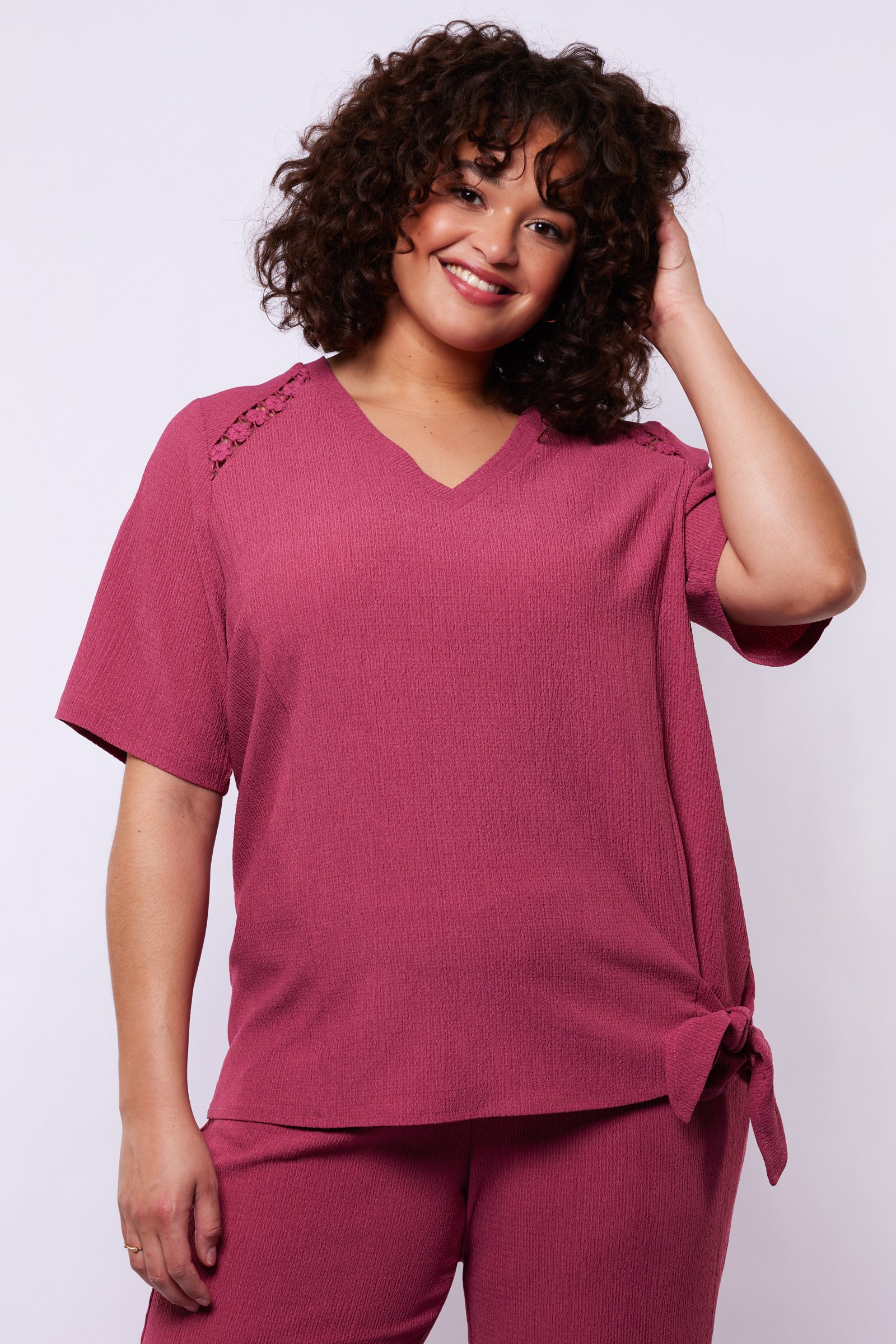 Exxcellent Jaya top z6 - Grape, 42