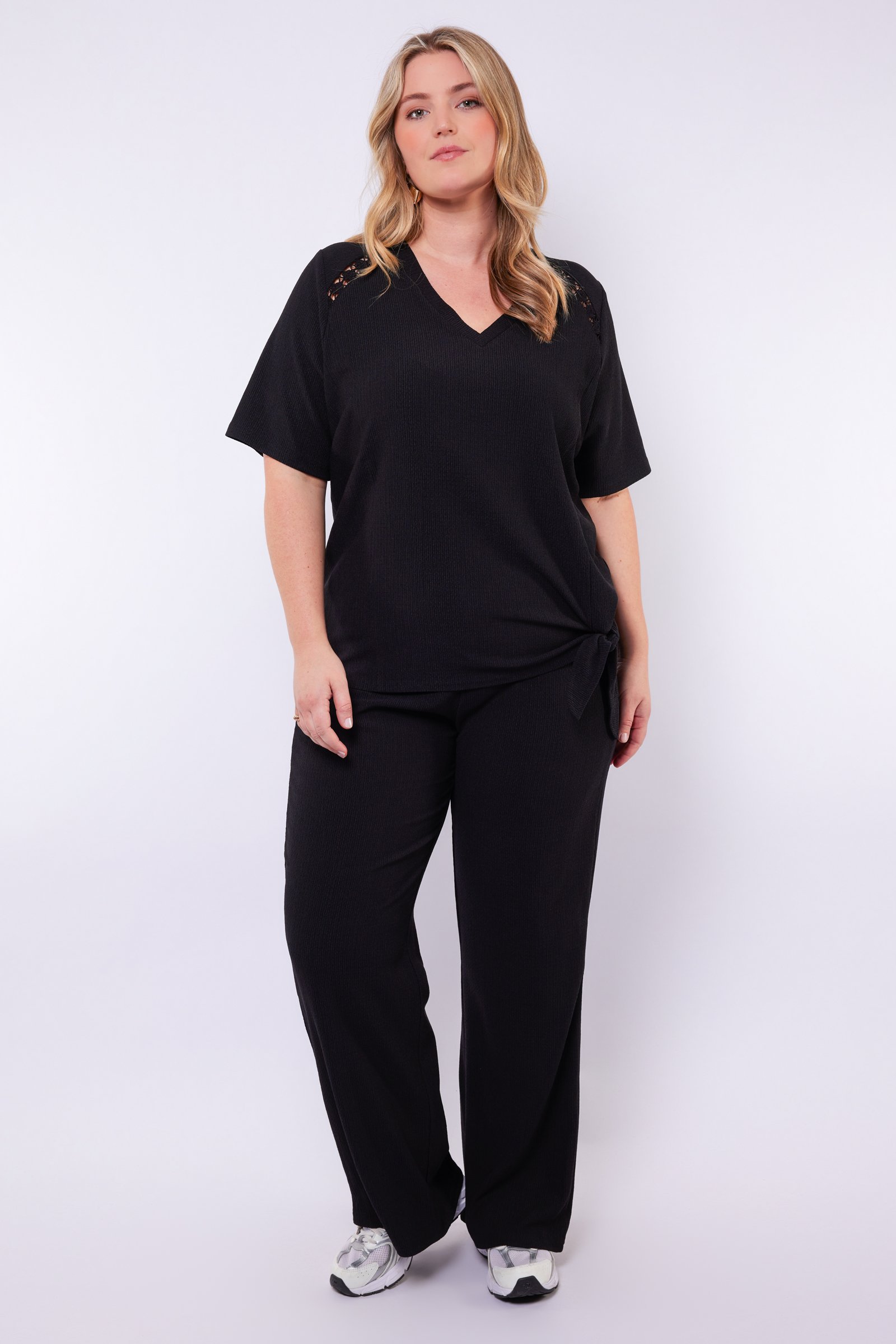 Exxcellent Ailani pants z6 - Black, 42