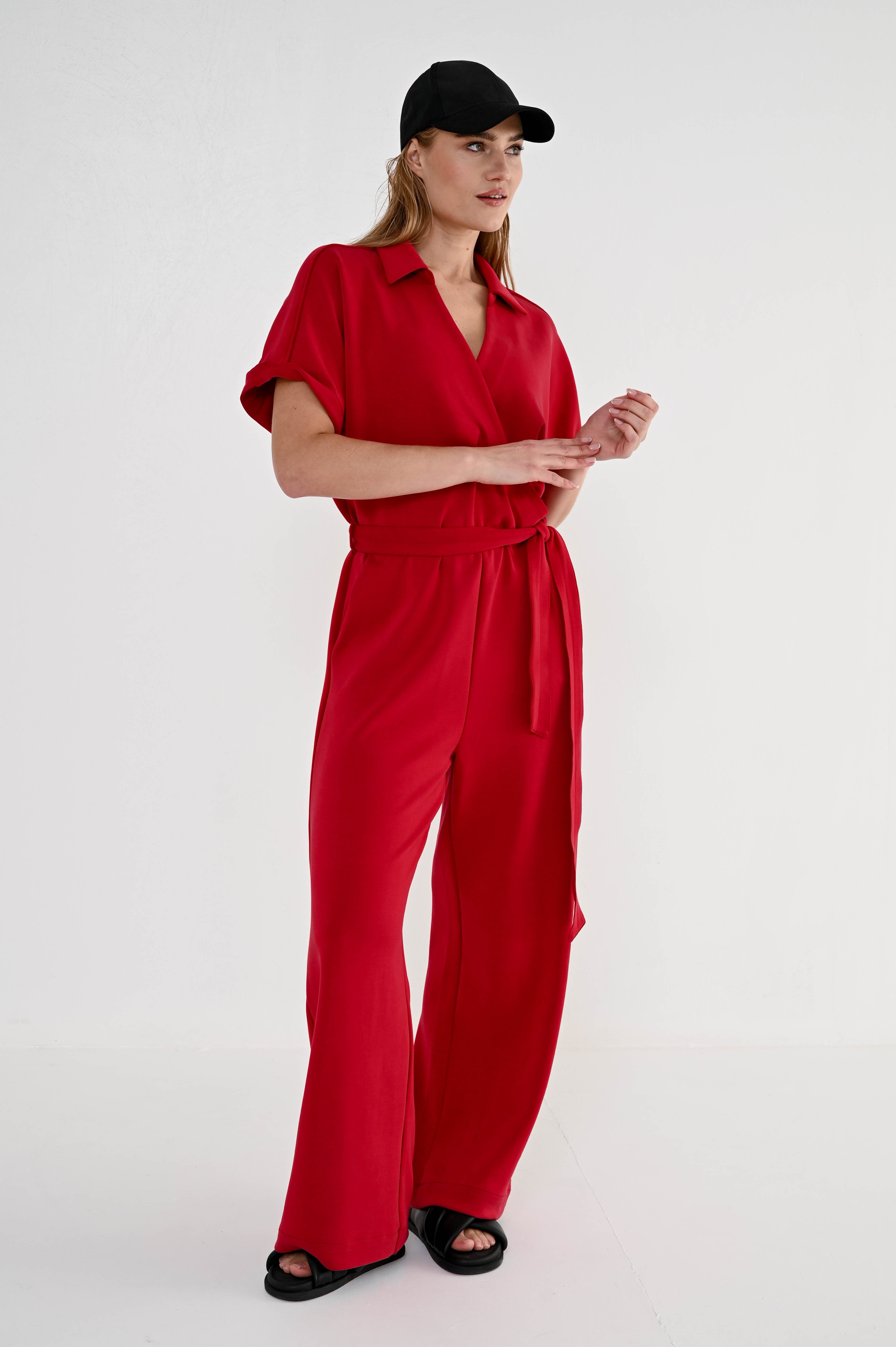 Maicazz travel SUITTE - Jumpsuit z6 - Red, M