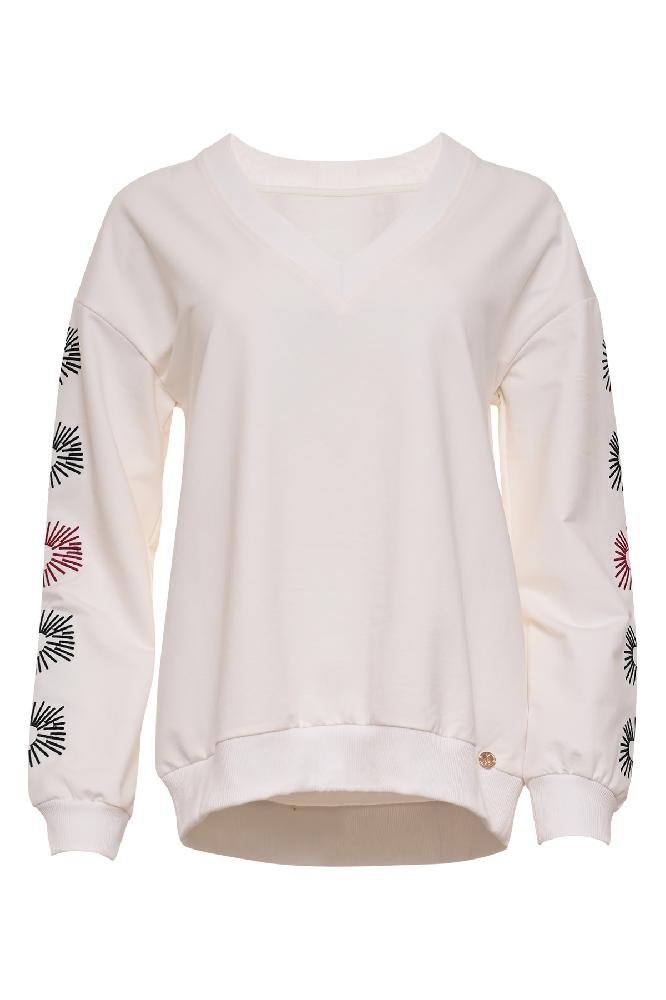 Maicazz TALAN - Sweatshirt z6 - Offwhite, M