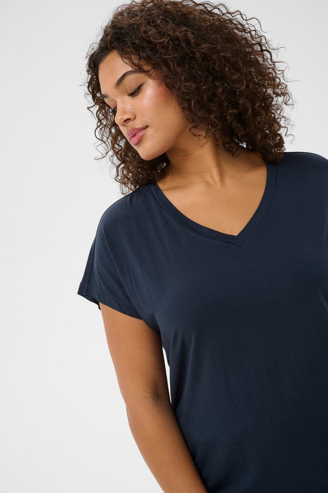 KCjena V-neck T-Shirt hs6 - Midnight Marine, S