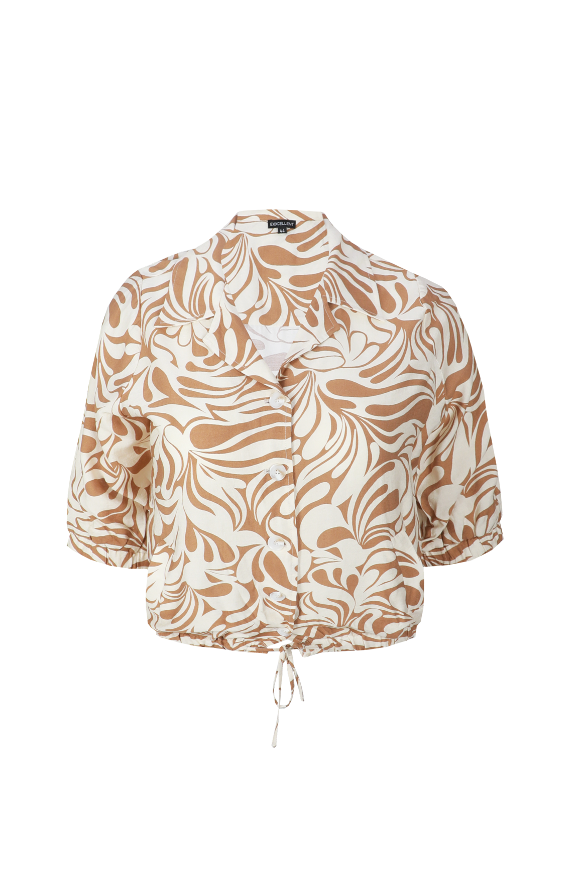 Exxcellent Damica blouse hz6 - Sand/Walnut, 54