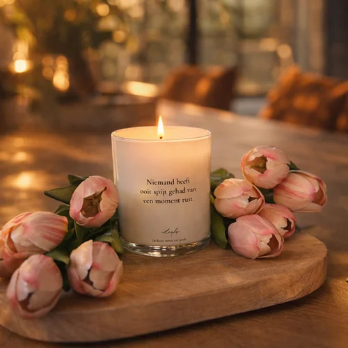 SOJAKAARS - NEEM EEN MOMENT VAN RUST - FRESH COTTON