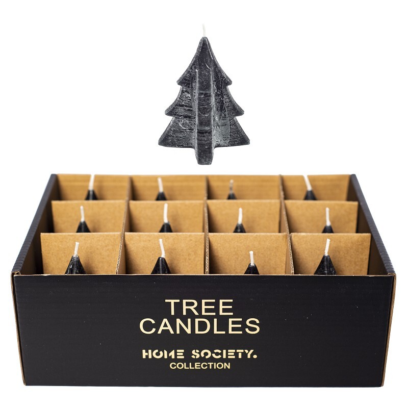 Home society Tree Candle S Black