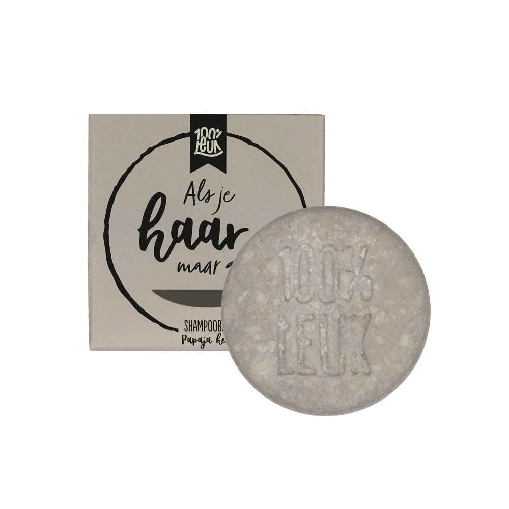 100% leuk Shampoobar - Als je haar maar goed zit