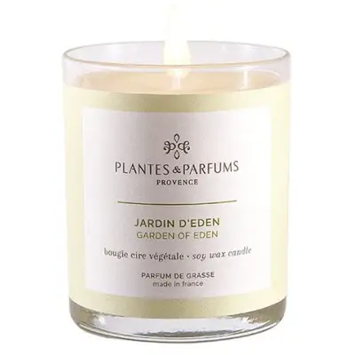 Plantes & Parfums  Sojawas Geurkaars & Handcrème Garden of Eden