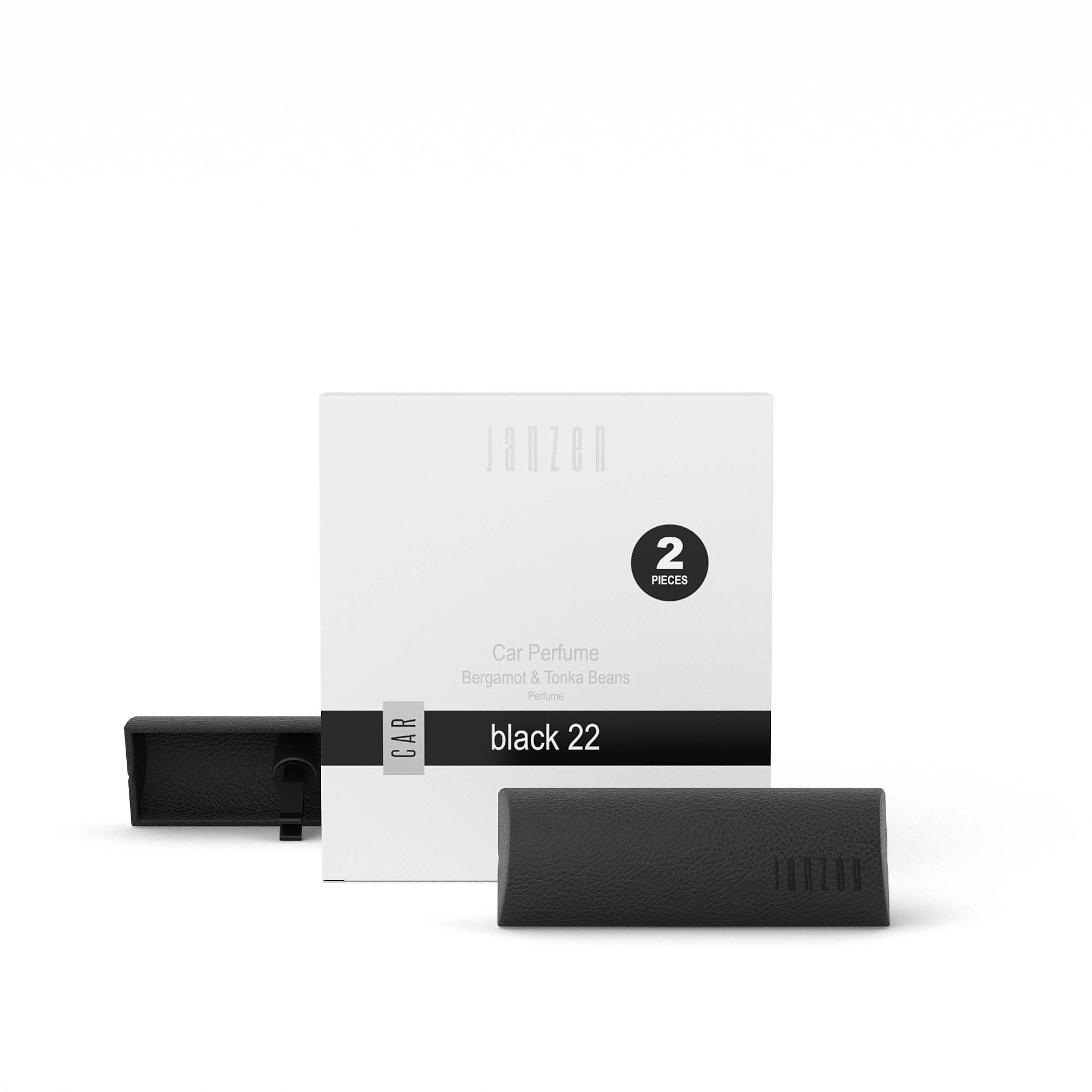 Janzen car perfume black 22