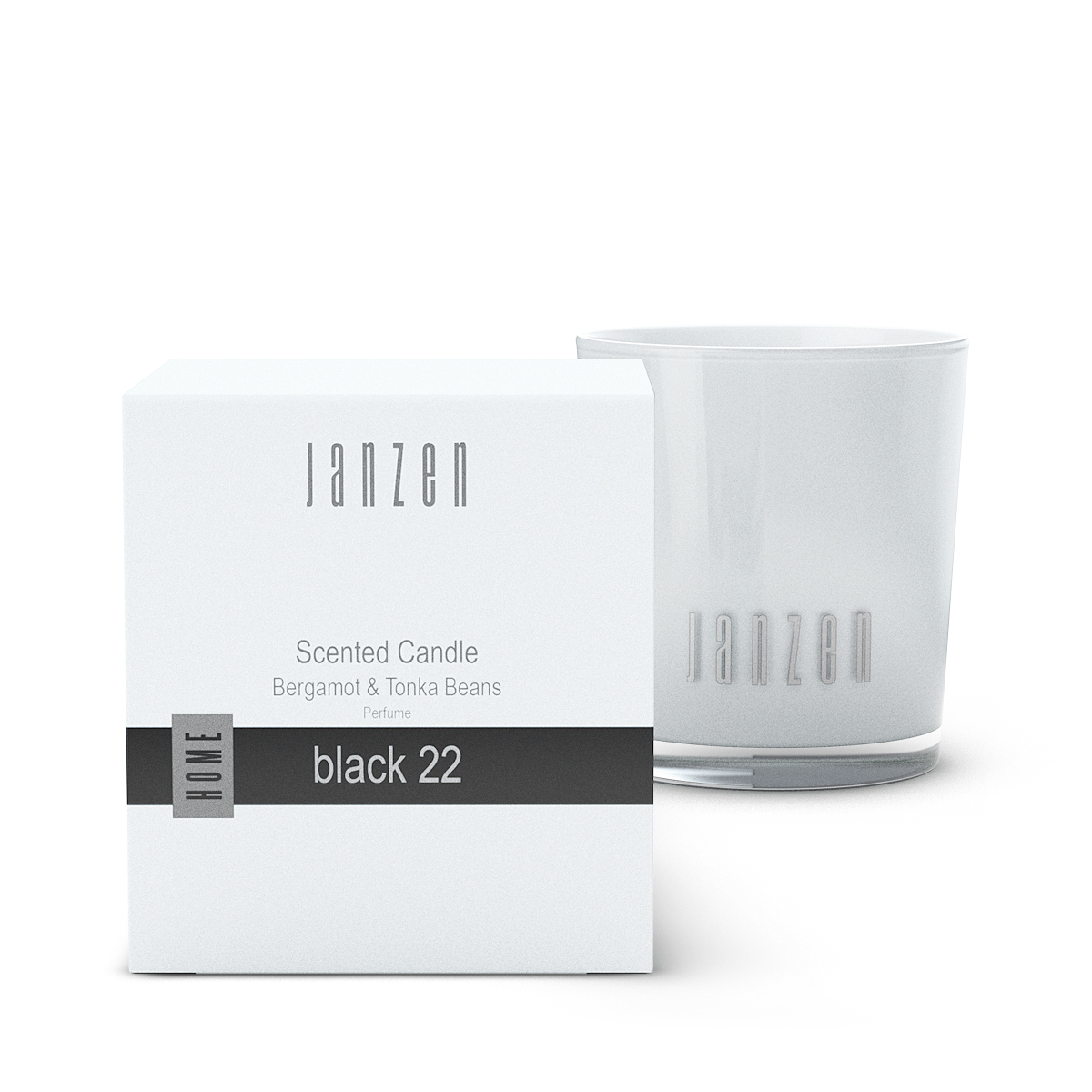 Janzen Scented Candle Black 22