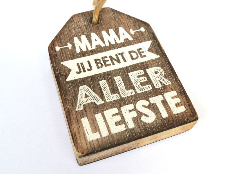 hanger label 9x6cm mama allerliefste natural