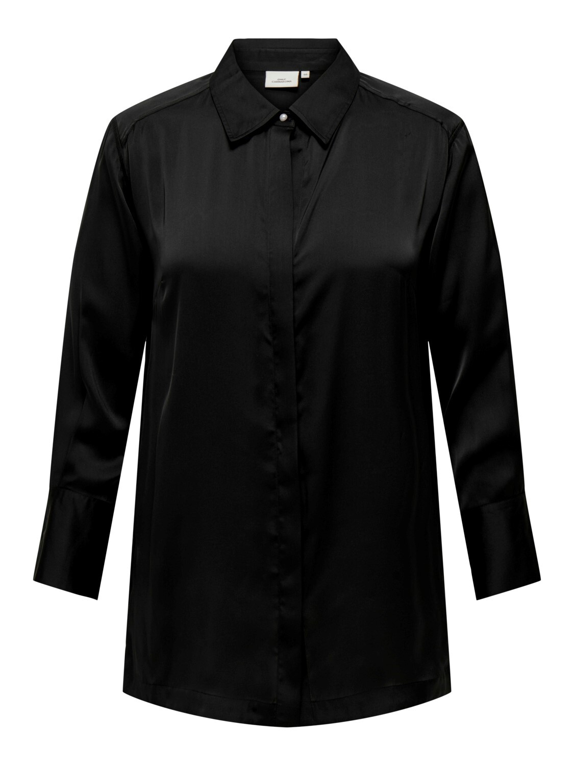 sale only fa23 CARHANNABELL L/S LONG SHIRT WVN BF black - Black, 46