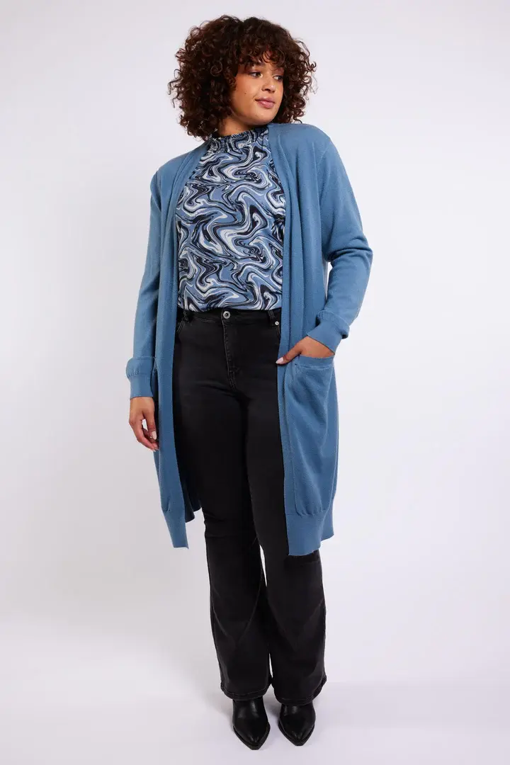 sale Exxcellent fa3 Melin Vest jeansblauw